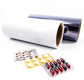 Opakowania farmaceutyczne z folii aluminiowej
